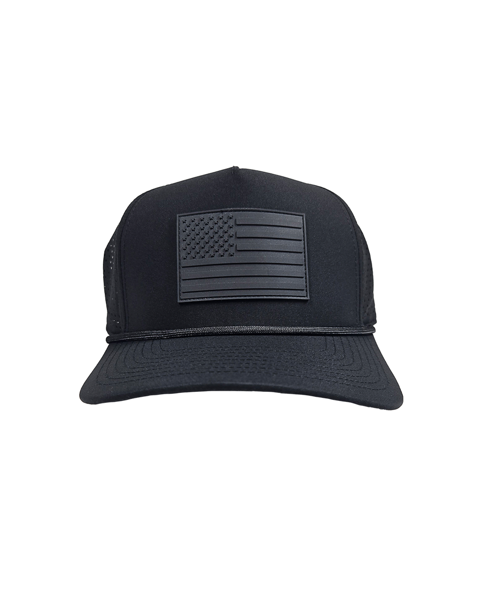 Monochrome Flag Patch Hat