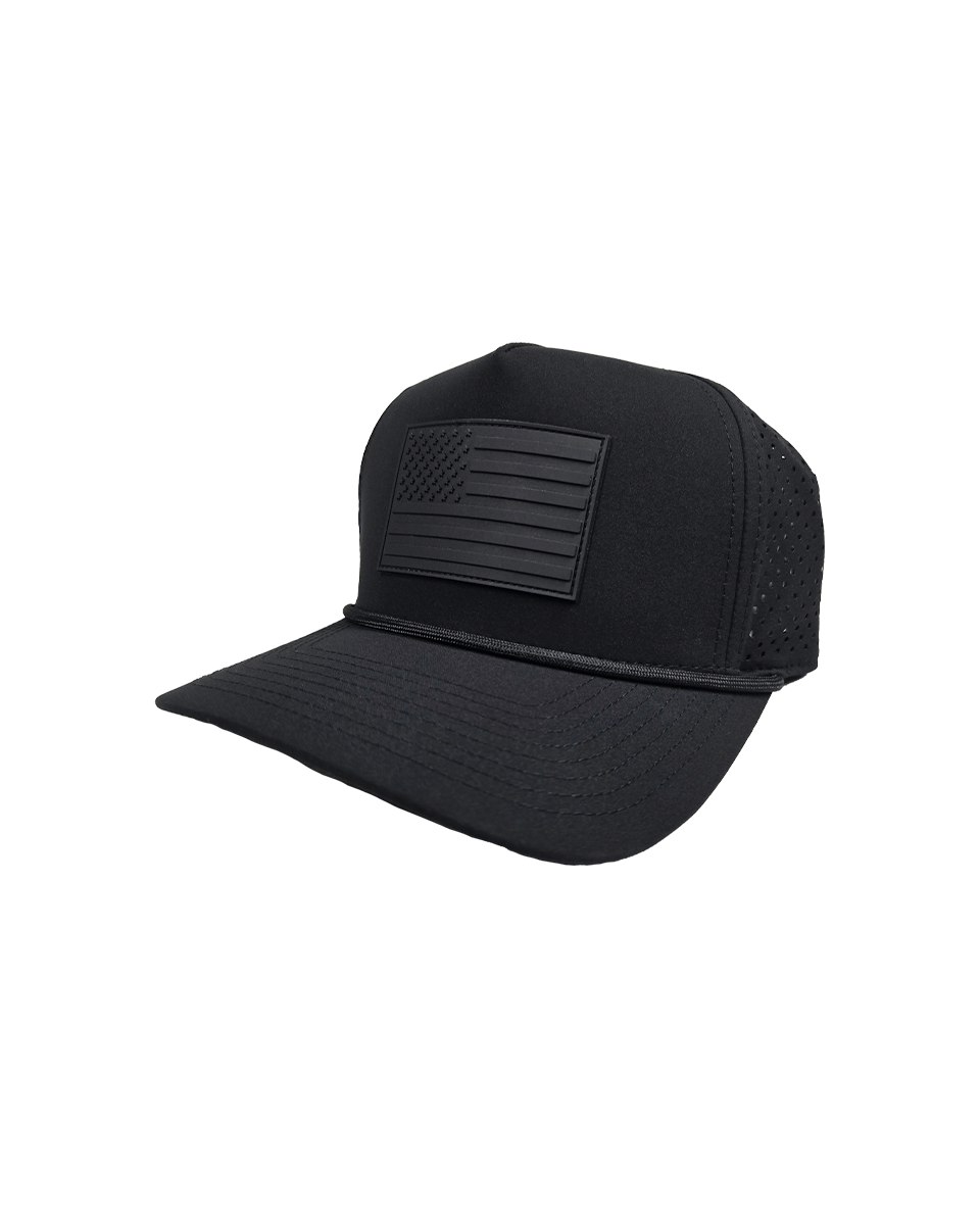 Monochrome Flag Patch Hat