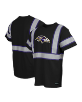 NFL Safety Short Sleeve Black Team Color T-Shirt