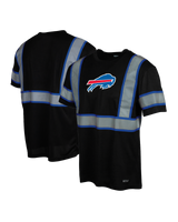 NFL Safety Short Sleeve Black Team Color T-Shirt