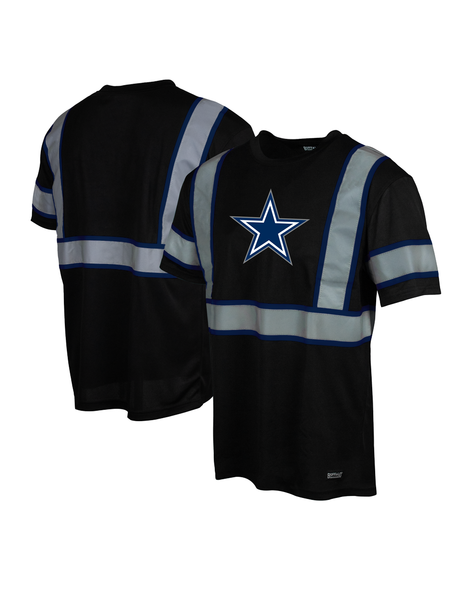 NFL Safety Short Sleeve Black Team Color T-Shirt