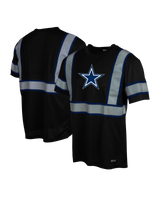 NFL Safety Short Sleeve Black Team Color T-Shirt