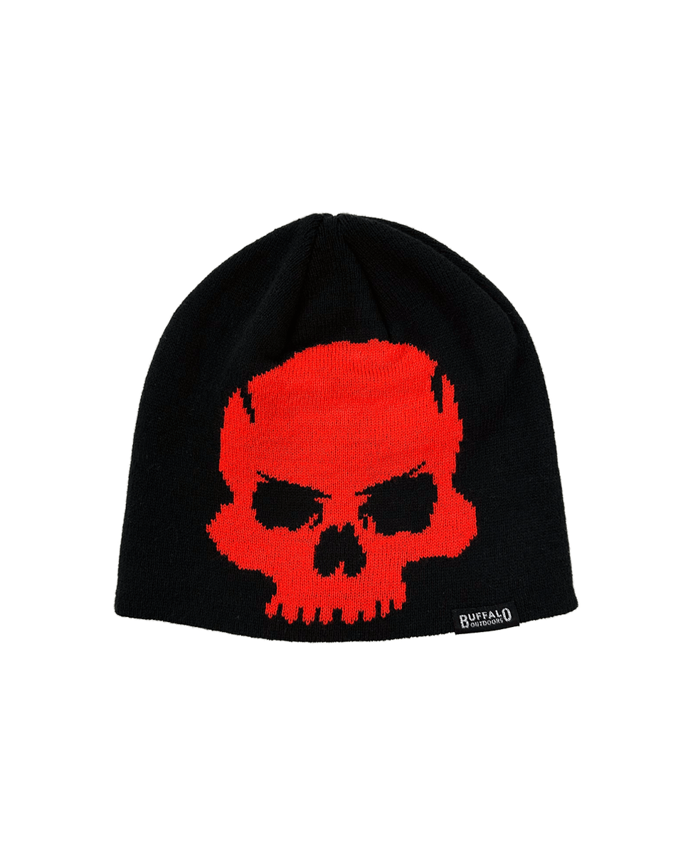 Men's Graphic Skull Beanie