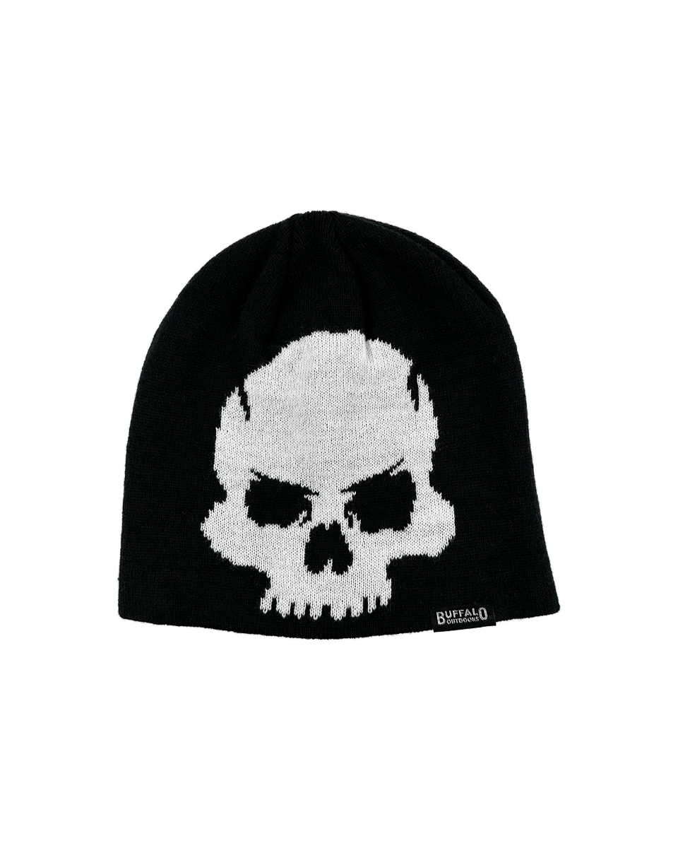 Men's Graphic Skull Beanie