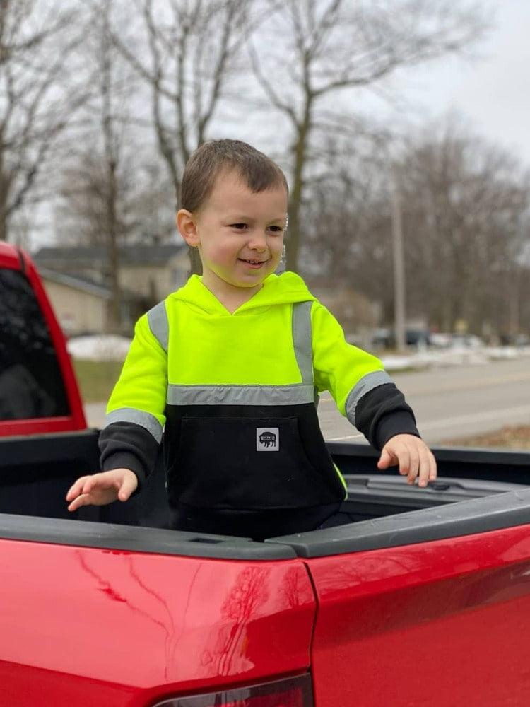 Kids Reflective Safety Sweatshirt