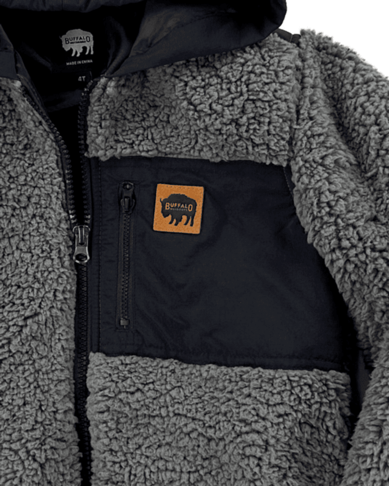 Kids Full-Zip Pocket Sherpa