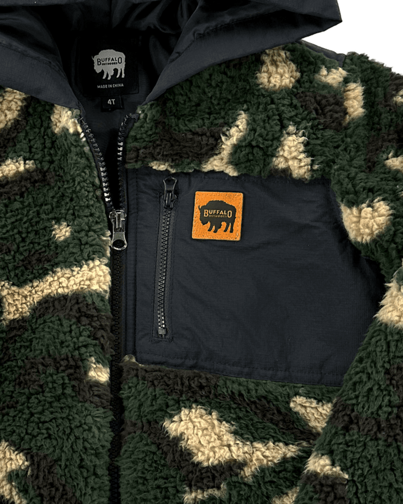 Kids Full-Zip Pocket Sherpa