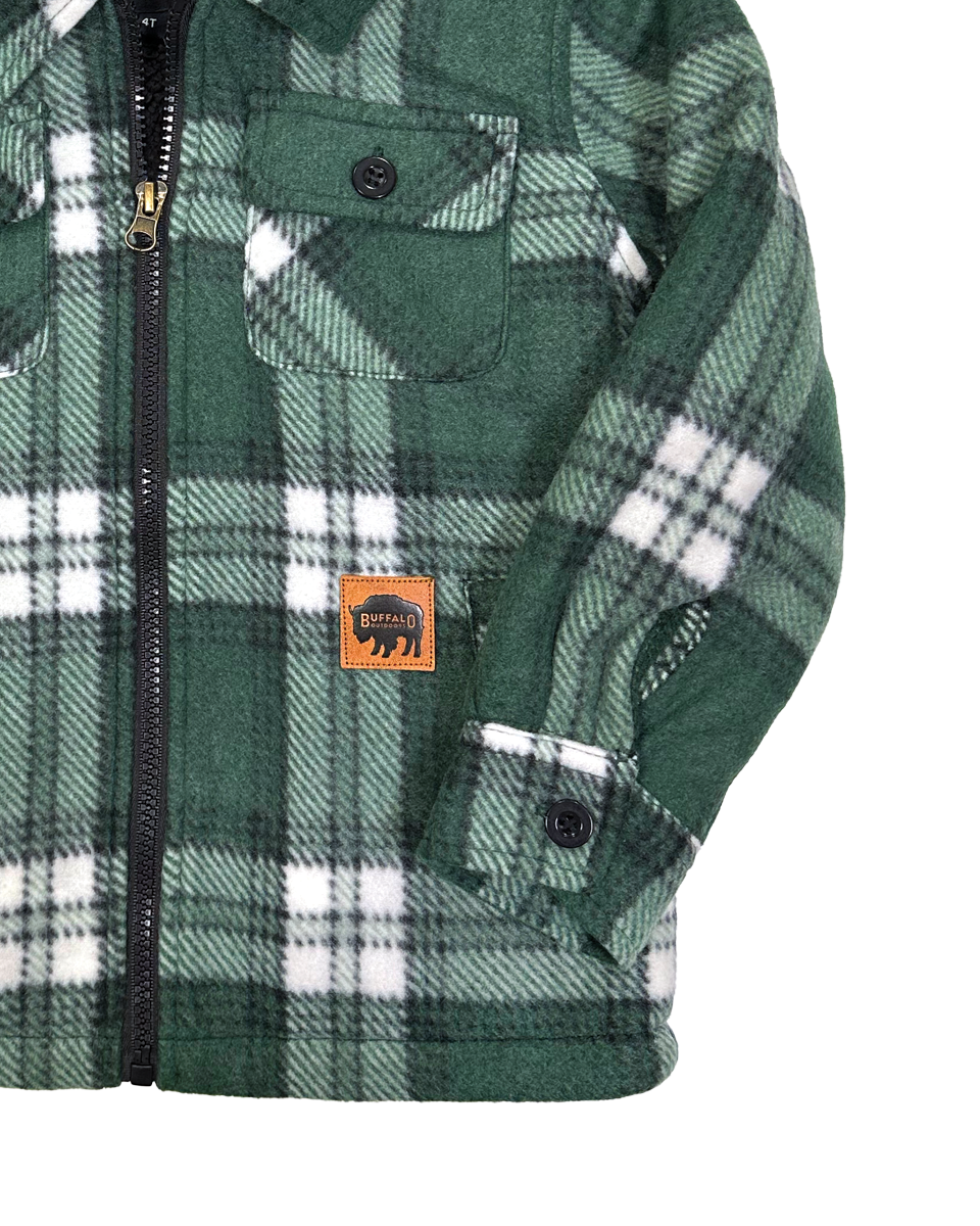 Kids Sherpa Lined Fleece