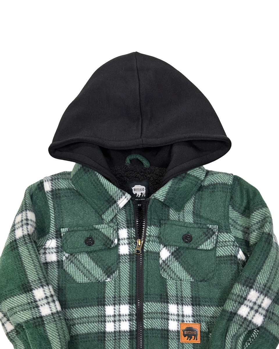 Kids Sherpa Lined Fleece