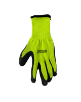 Hi-Vis Latex Coated Knit Gloves