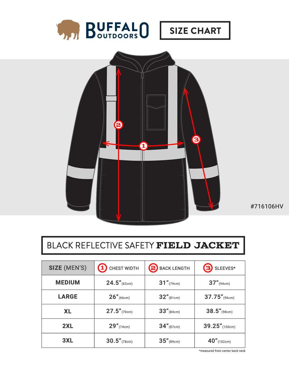 Reflective Safety Midweight Field Jacket