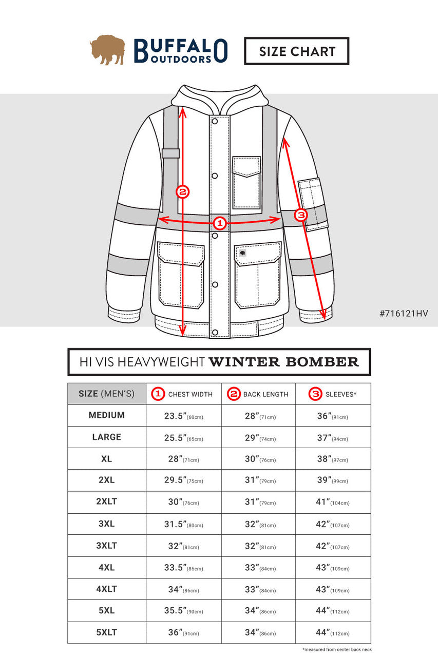 Hi-Vis Safety Winter Jacket