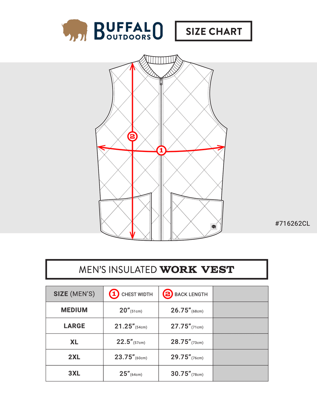 Packable Insulated Work Vest