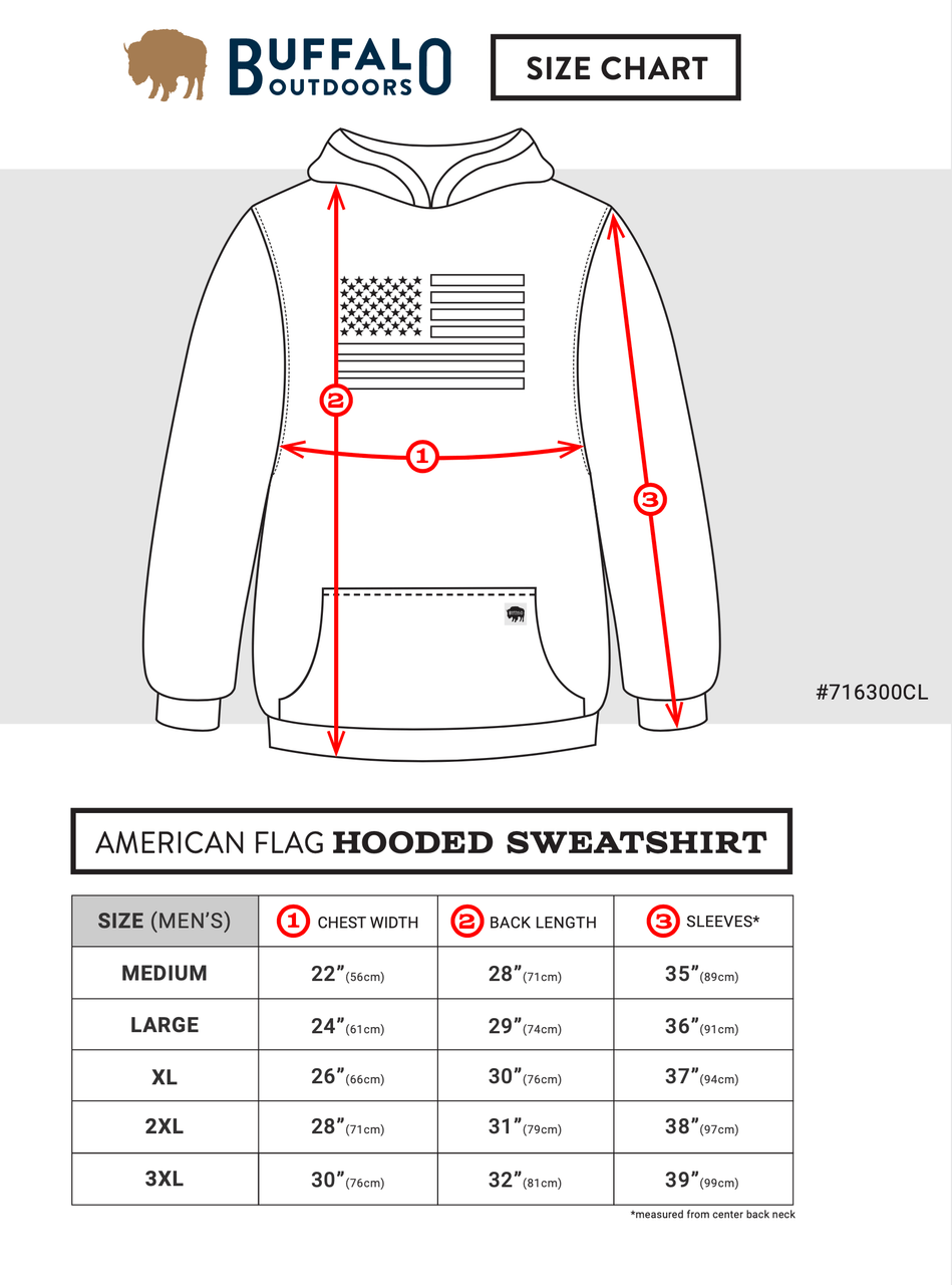 American Flag Hooded Sweatshirt