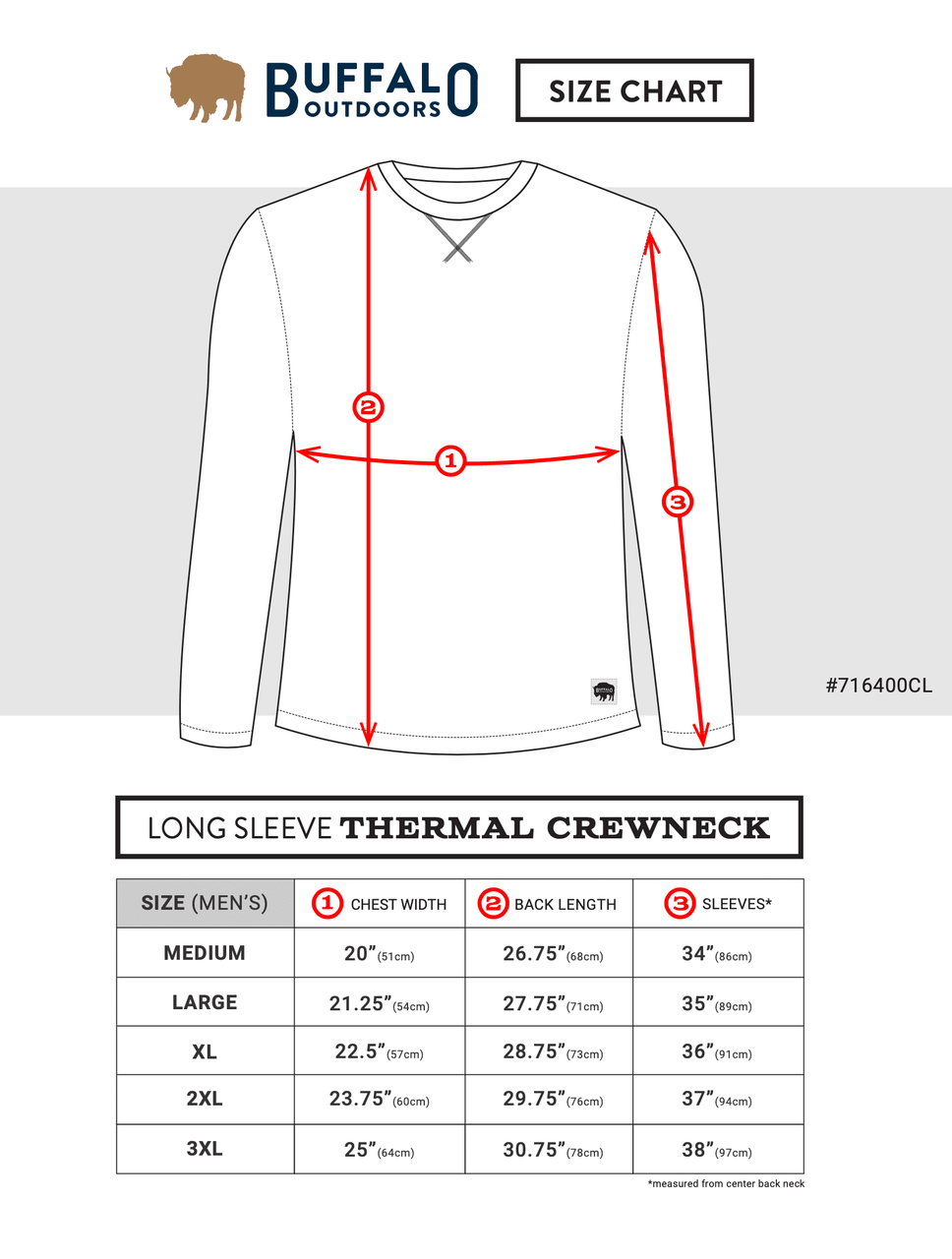 Long Sleeve Thermal Crewneck