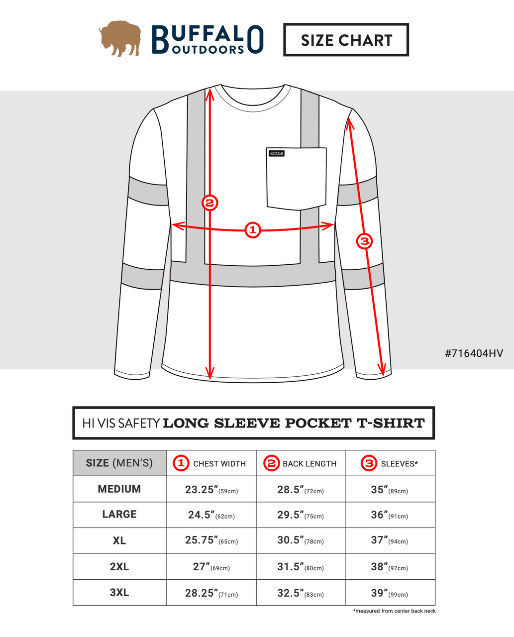Reflective Hi-Vis Safety Pocket Long Sleeve T-Shirt