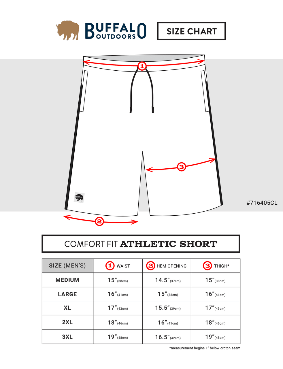 Comfort Fit Athletic Shorts