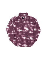 Women's Quarter-Zip Tie-Dye Sherpa