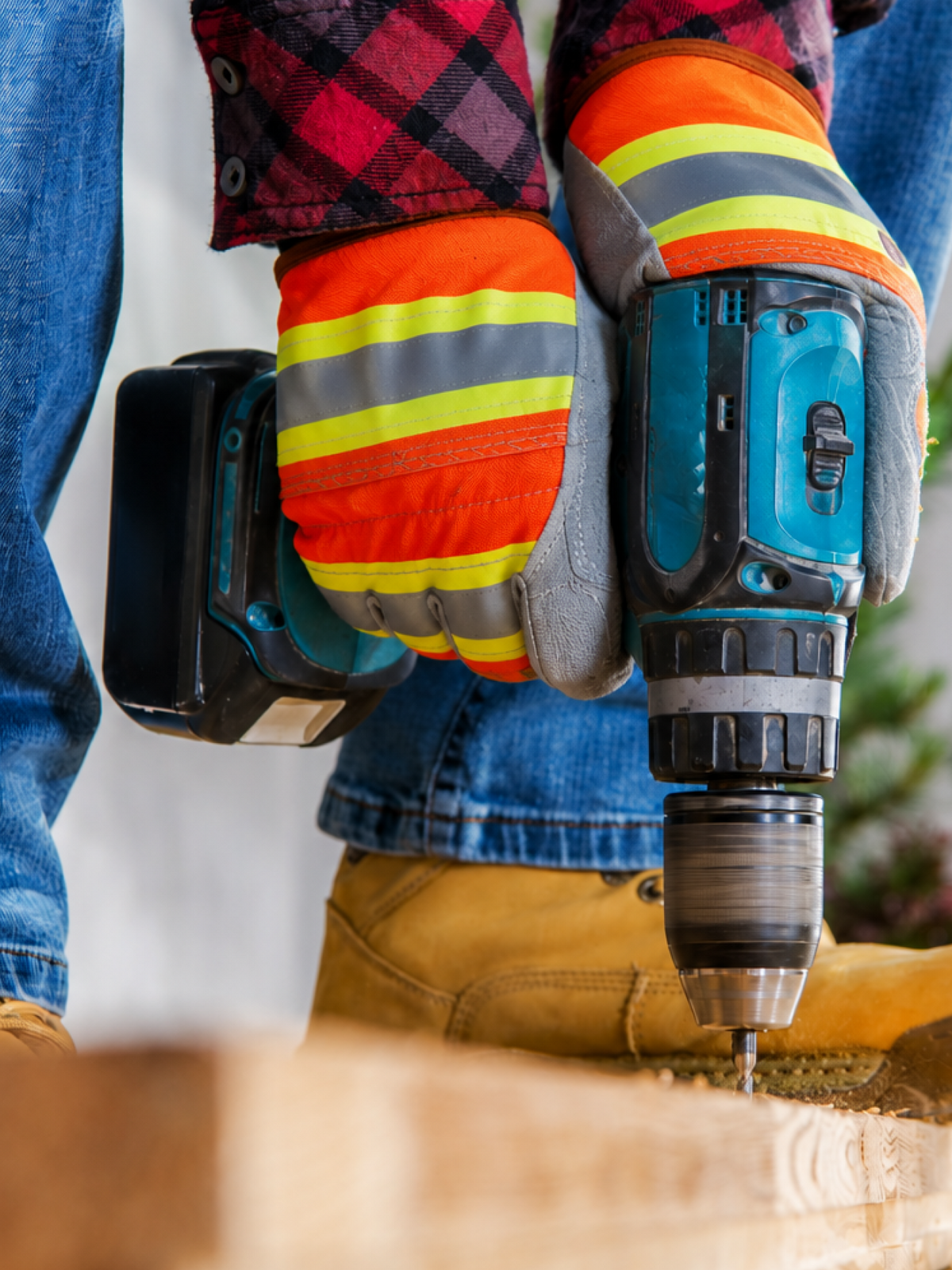 Heavy Duty All-Season Leather Work Gloves