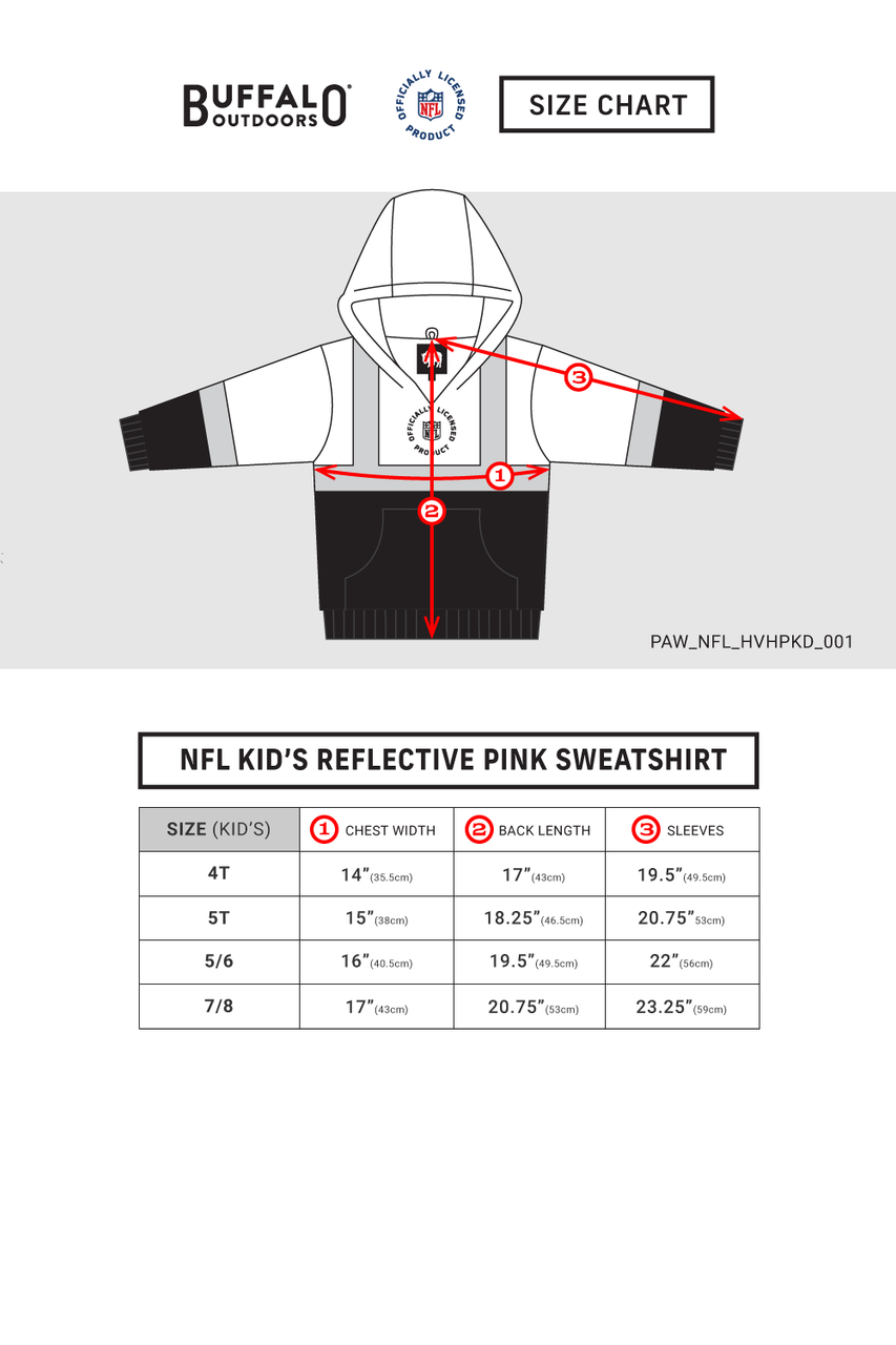 Dallas Cowboys Kids Reflective Safety Sweatshirt