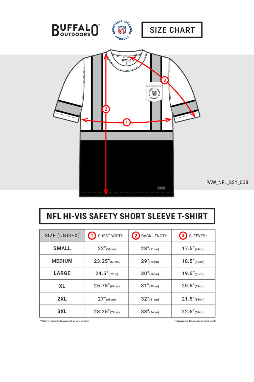 NFL Reflective Logo Tape Pocket T-Shirt
