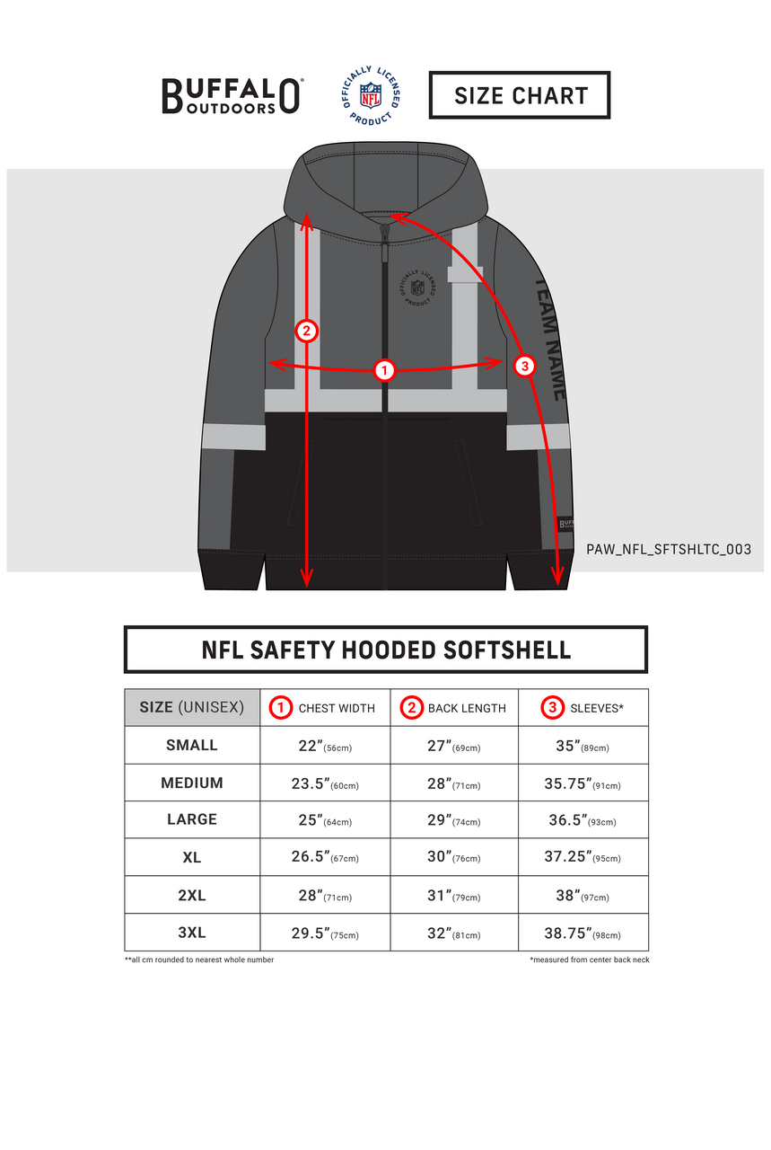 NFL Safety Hooded Softshell