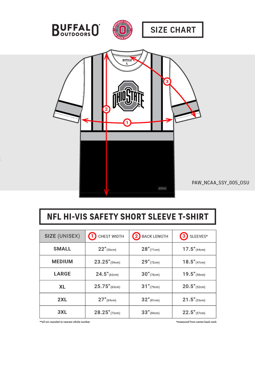OSU Short Sleeve Safety T-Shirt