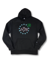Glow in the Dark Graphic Hooded Sweatshirt