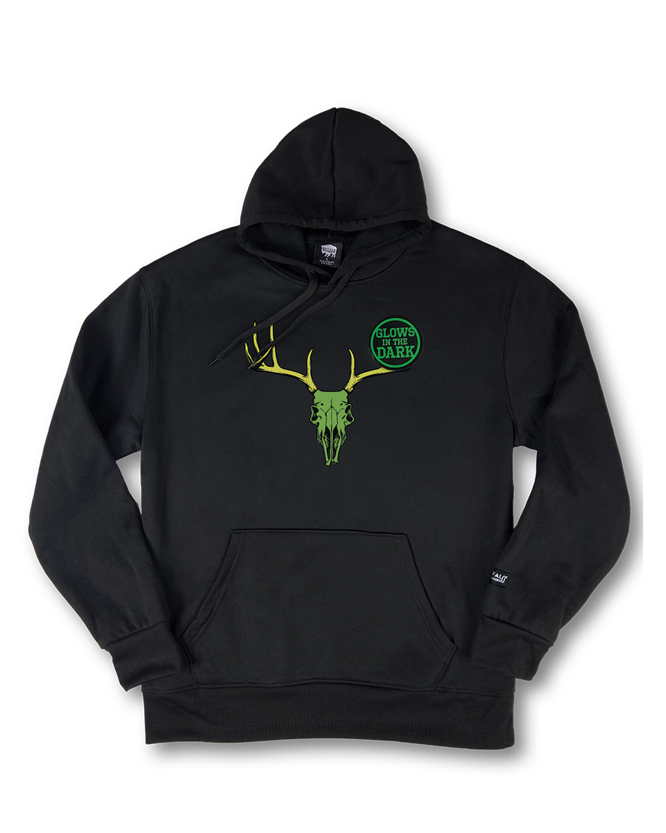 Glow in the Dark Graphic Hooded Sweatshirt