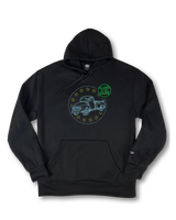 Glow in the Dark Graphic Hooded Sweatshirt
