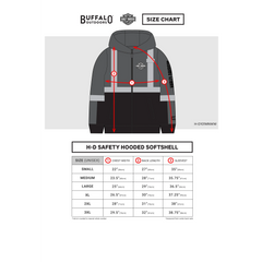 Harley-Davidson Softshell - Size Chart