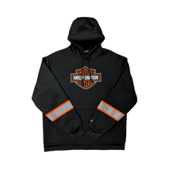 Harley-Davidson Black Hoodie - Front