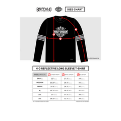 Harley-Davidson Long Sleeve - Size Chart