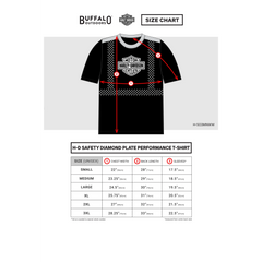Harley-Davidson Performance Tee - Size Chart