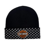 Harley-Davidson Diamond Plate Beanie - Front