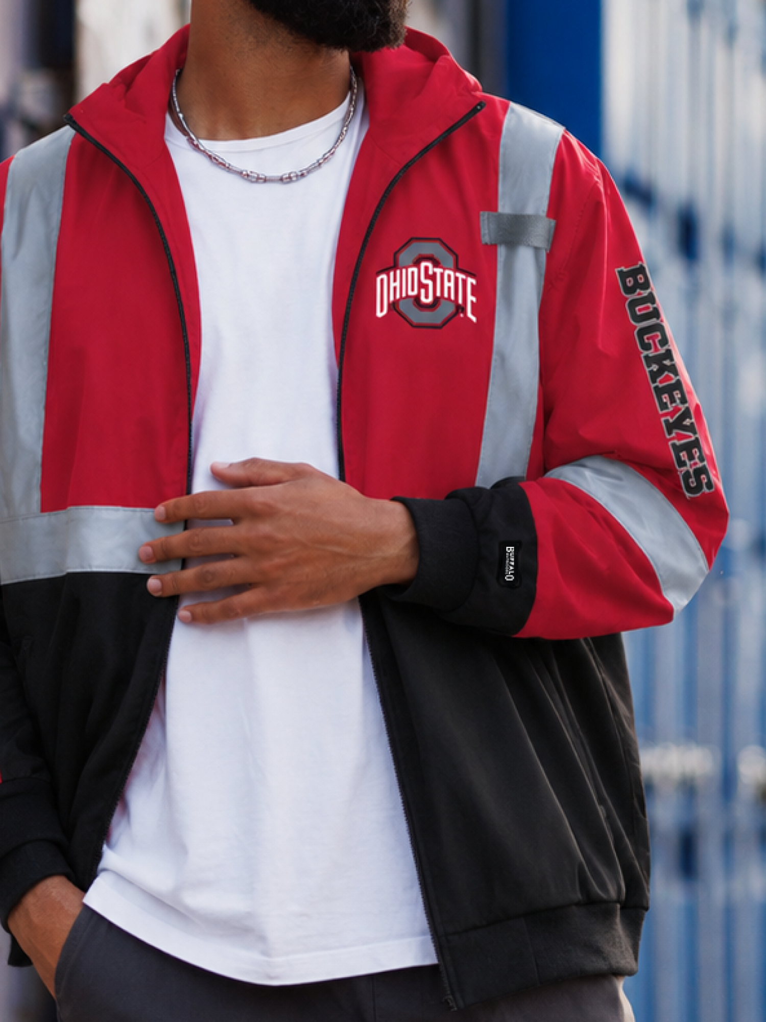 OSU Safety Hooded Softshell