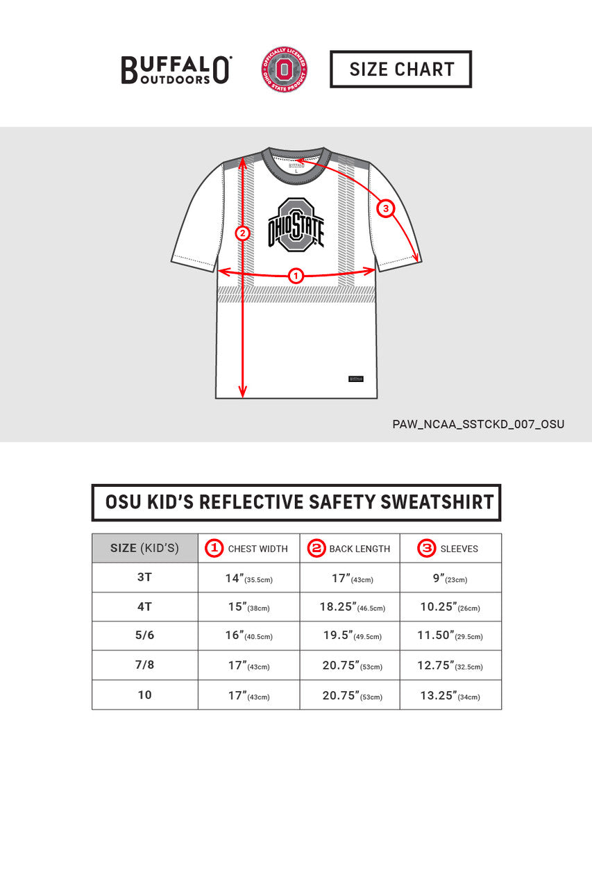 OSU Kids Reflective Safety T-Shirt