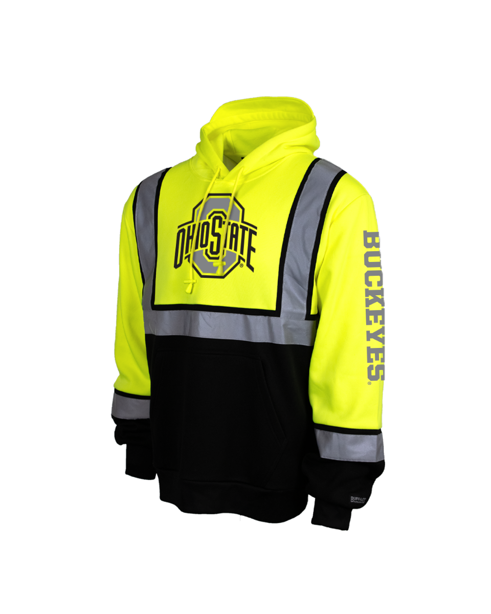 OSU Hi-Vis Safety Hooded Sweatshirt – Buffalo Outdoors Workwear