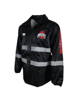 OSU Reflective Safety Hooded Rainshell