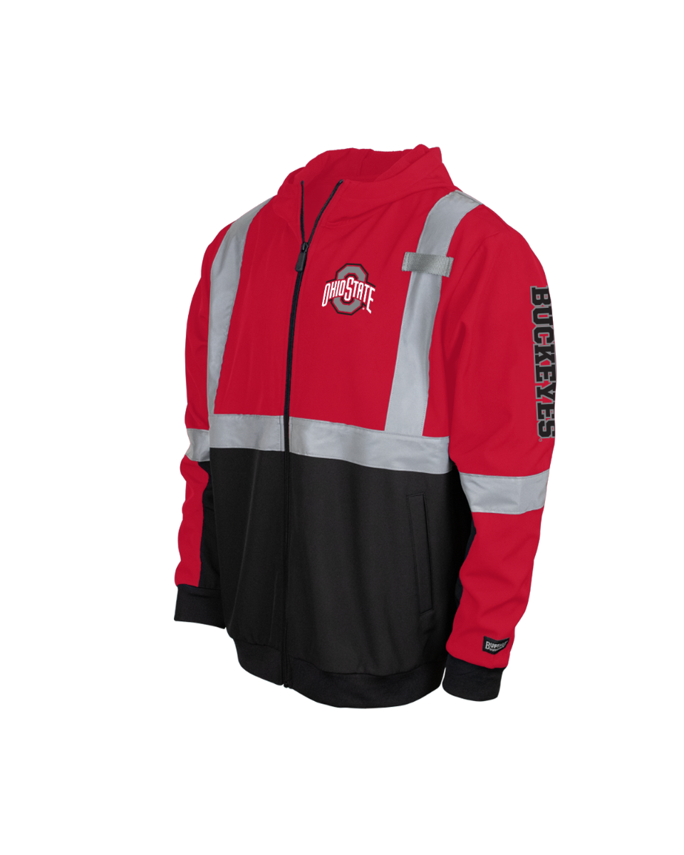 OSU Safety Hooded Softshell