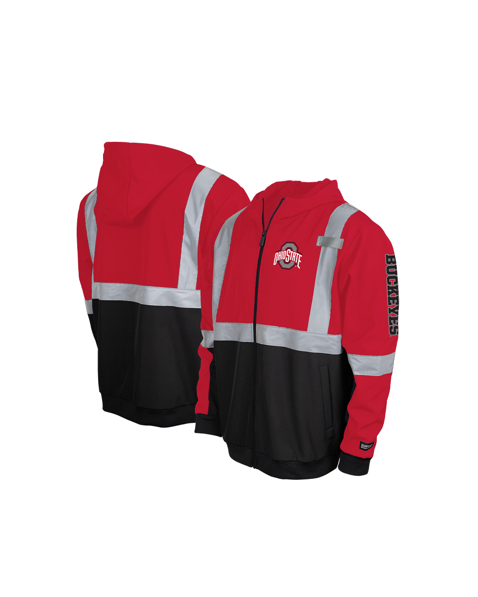 OSU Safety Hooded Softshell