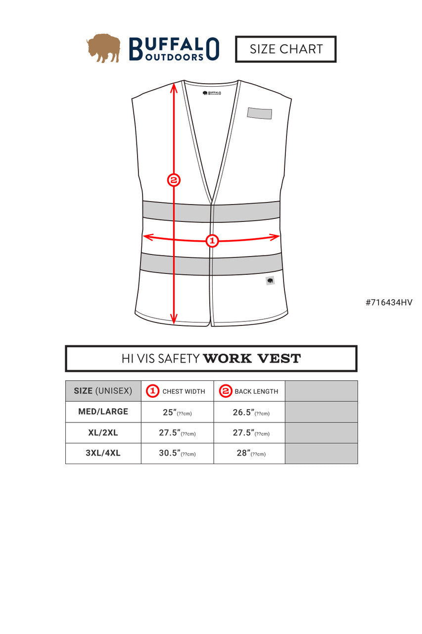 Reflective Safety Work Vest