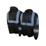 NFL Safety Black Zip-Up Hooded Sweatshirt