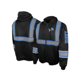 NFL Safety Black Zip-Up Hooded Sweatshirt